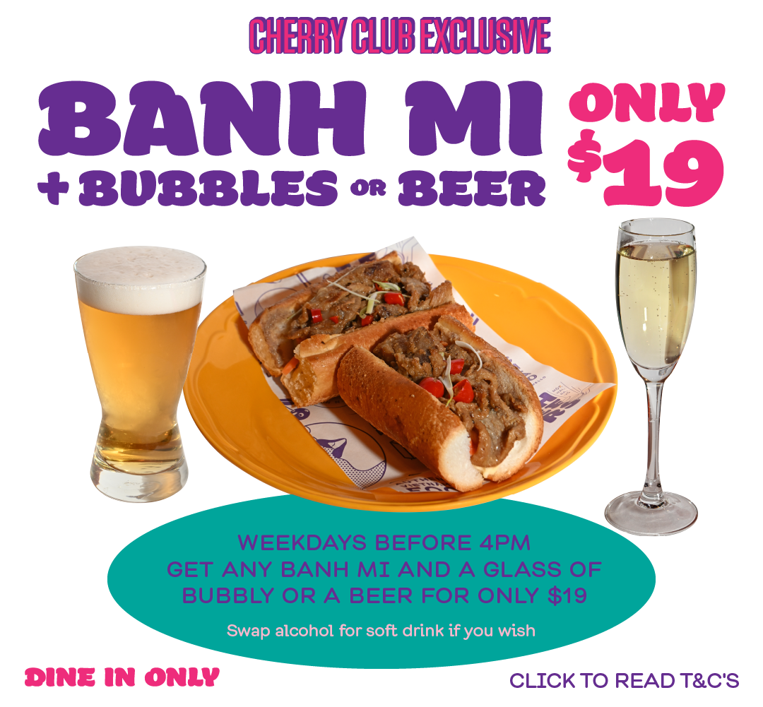 Bahn Mi and Bubbles or Beer
