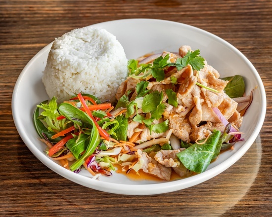 SWEET CHILLI  PORK SALAD