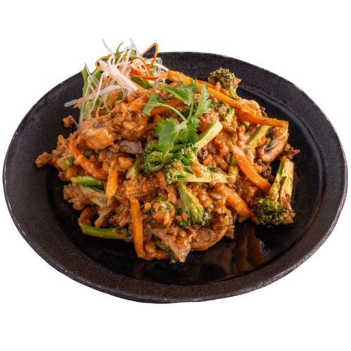PEANUT SAUCE  STIR FRY
